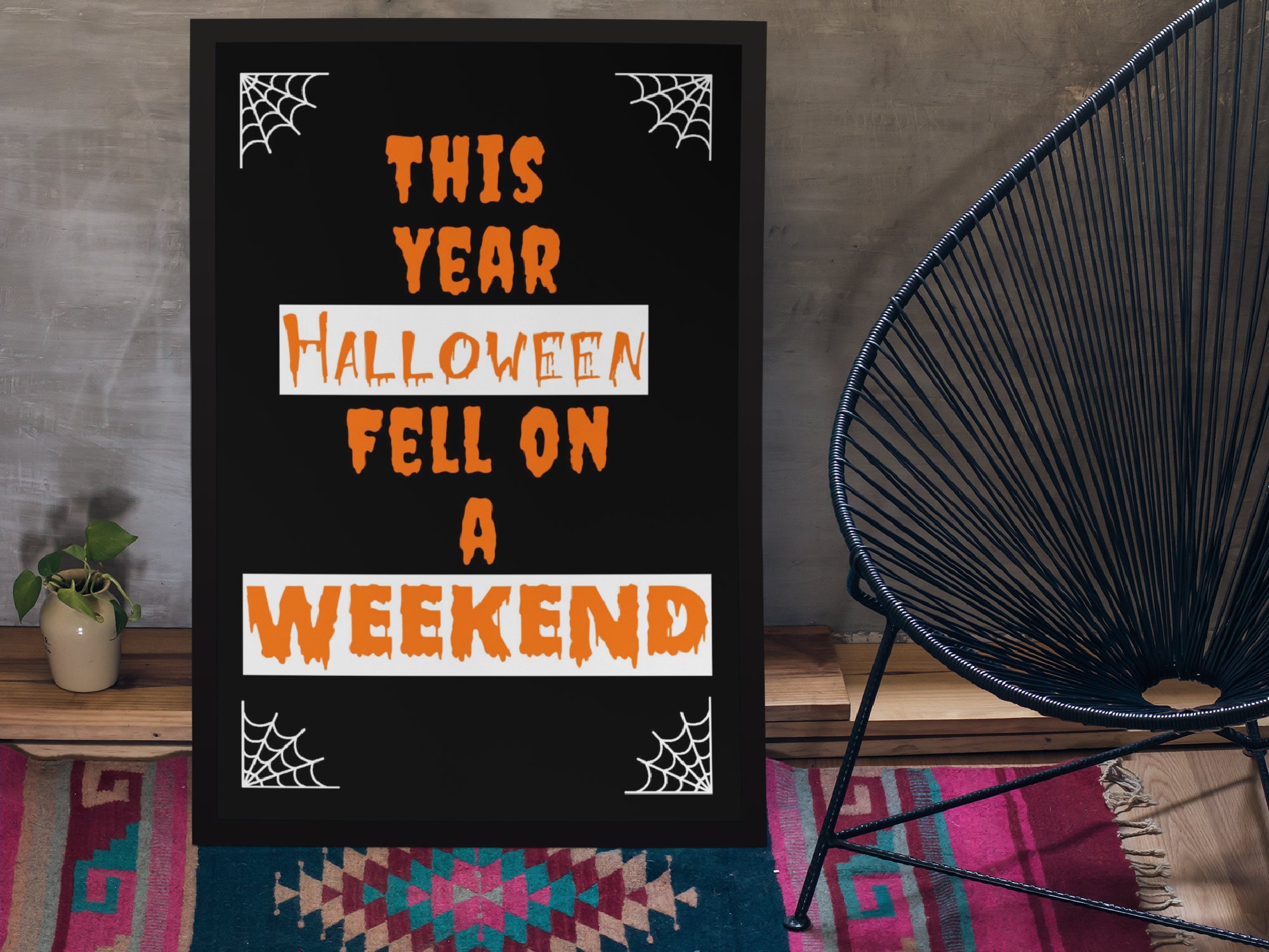 Halloween Fell on a Weekend Printable Poster Geto Boys My Etsy