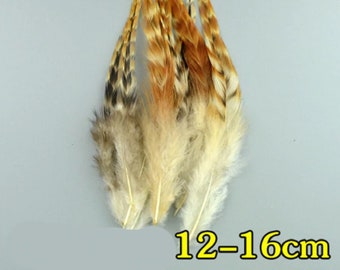 Natural Rooster Wing Feathers 12cm - 16cm Chicken Fly Craft Hat Arts Costume