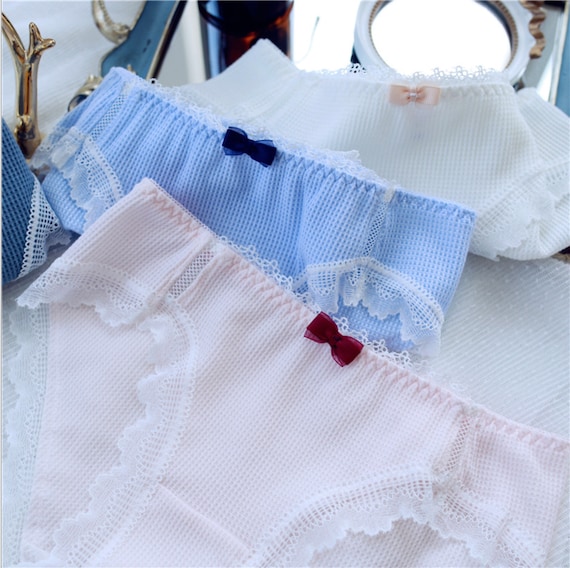 Japanese Style Women Panties/ 100% Cotton Underwear/lady Size 