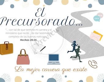 El Precursorado la mejor carrera - 5 x 7  - JW - Para descargar e imprimir