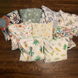 Large Handmade Microwavable Heat Pad Rice Bag