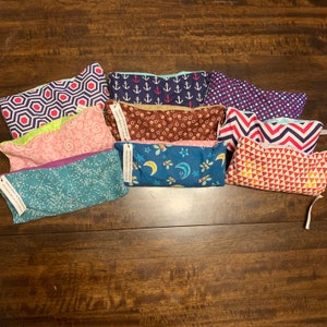 Medium Handmade Microwavable Heat Pad Rice Bag