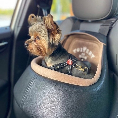 Dog Car Seat Bed Sofa Travel Dog Car Seats Cover for Small Etsy UK