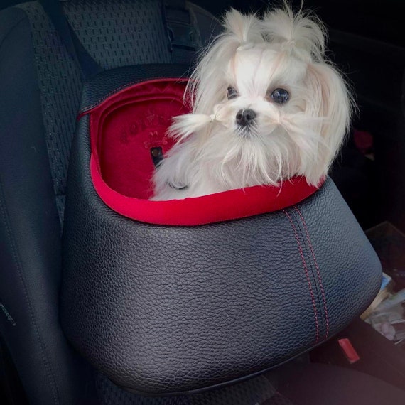 Siège auto pour petits chiens, siège rehausseur lavable et