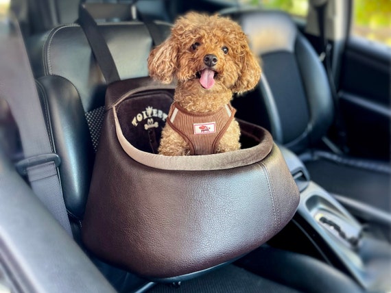 Siège d'auto pour chien, cadeau d'amant de chien, cadeau de Noël pour chiens,  accessoires de voiture pour femmes, siège d'auto de luxe pour amoureux des  chiens -  France