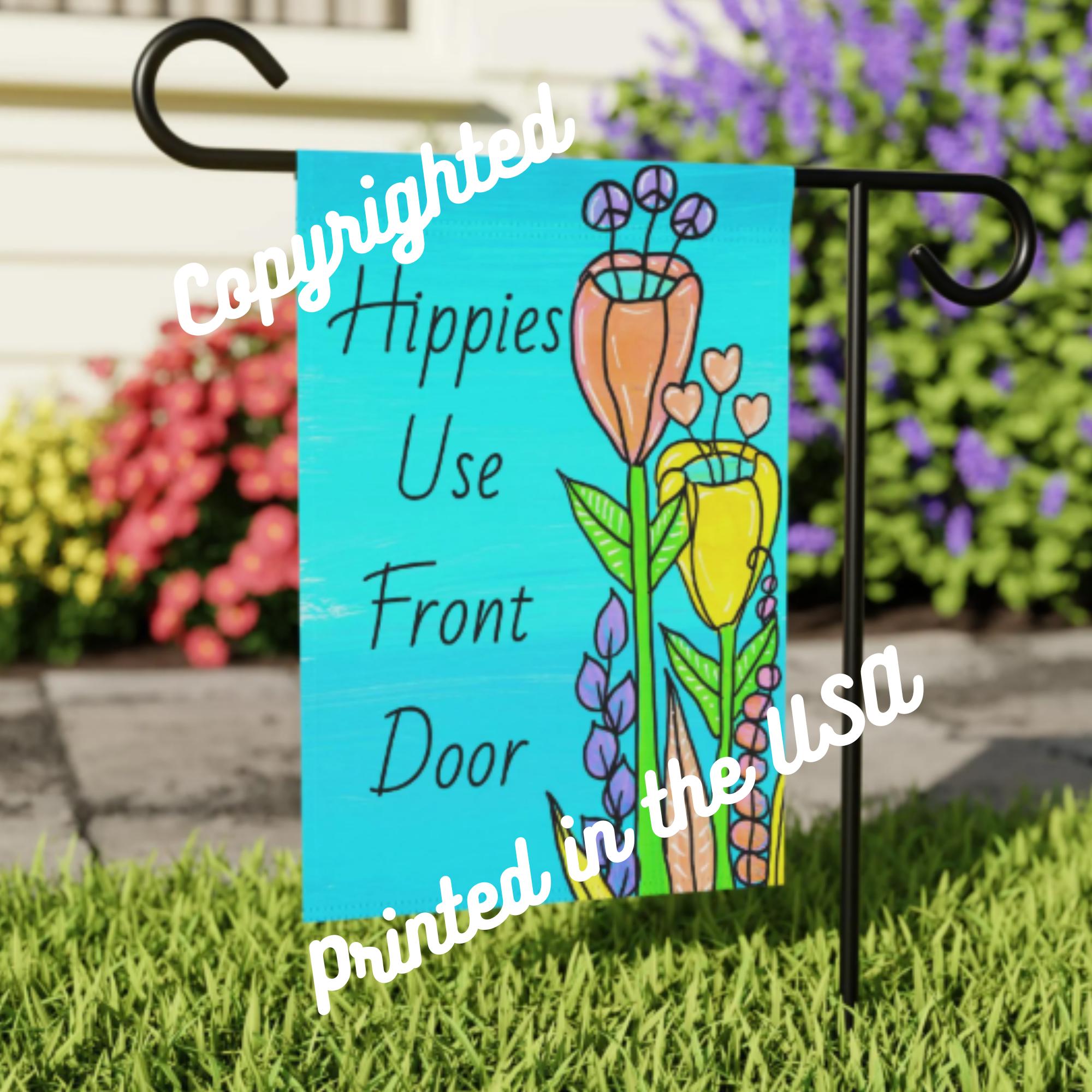HIPPIES USE SIDE DOOR Aufkleber Sticker Speedshop Tuning Style Static