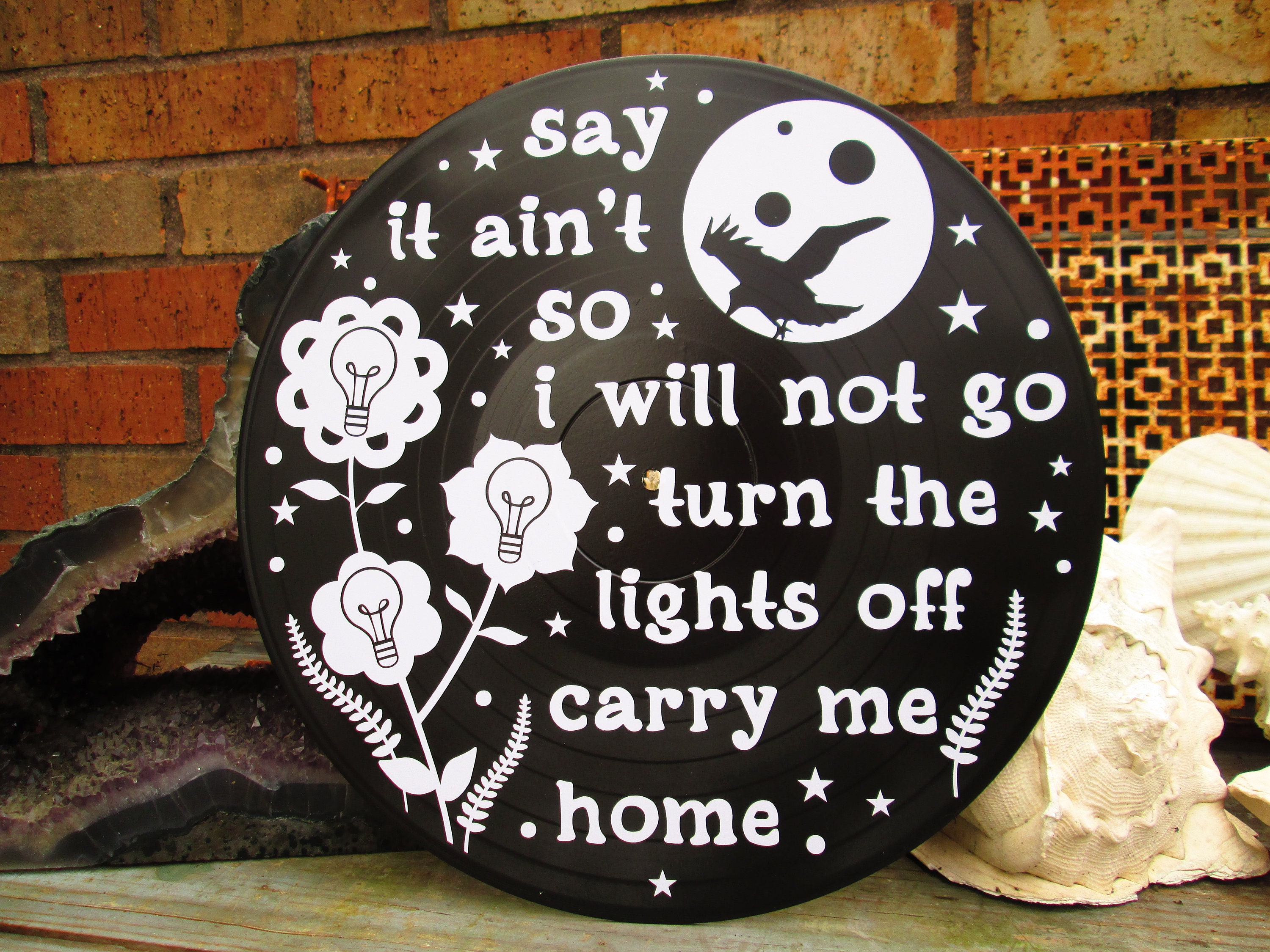 Home Décor Signs Caamp band Penny Heads Up Caamp lyrics vinyl record