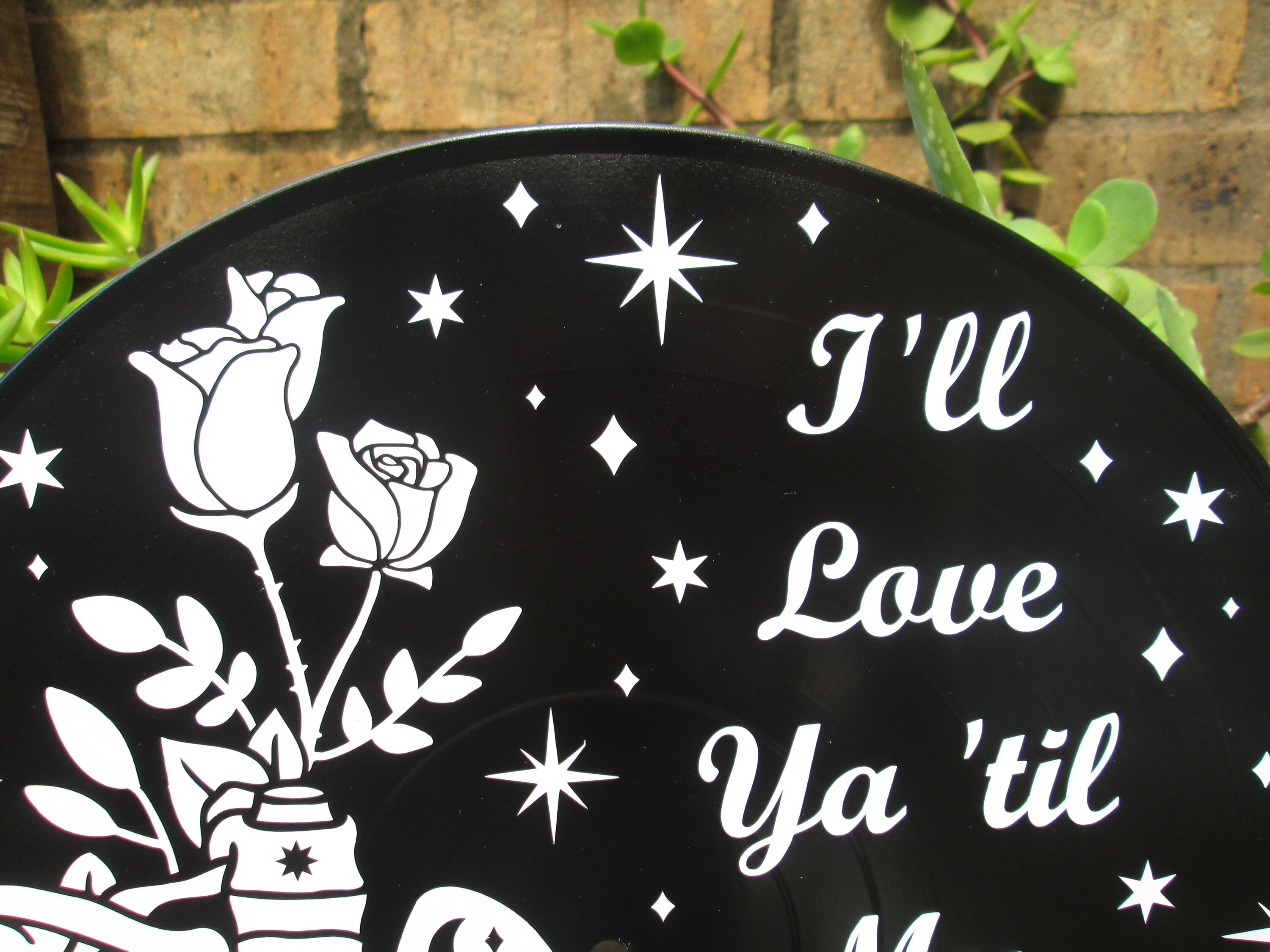 Tyler Childers Lyrics Vinyl Record Wall Art All Your'n Etsy