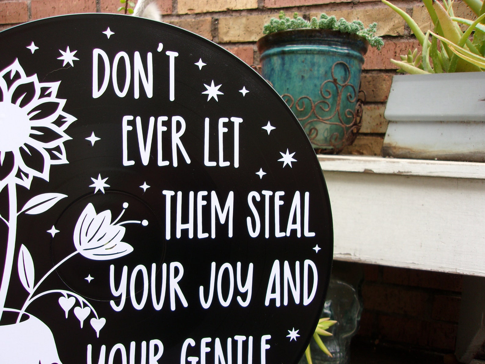 Brandi Carlile Lyrics Vinyl Record Wall Art the Joke Song Etsy