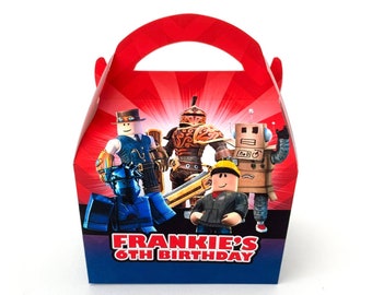 Roblox Party Bags Etsy - roblox lolly bomb