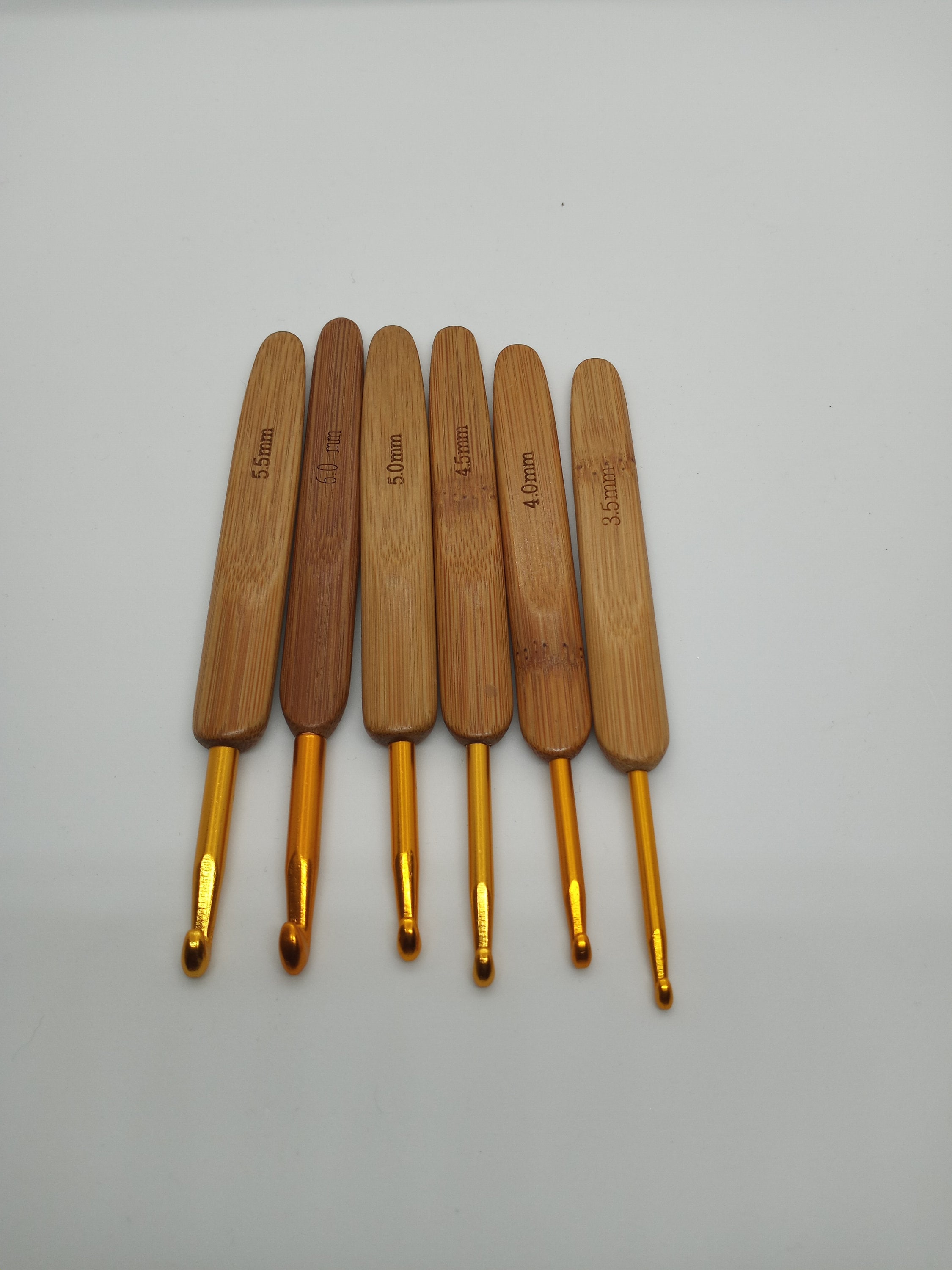 Buy Tunisian Crochet Hooks With Cable Chords, Wooden Hooks, Afghan