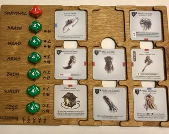 Kingdom Death: Monster – Inventory & Character Dashboard