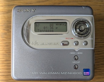 Reproductor de minidisc Hi-MD Sony Walkman MZ-NH600