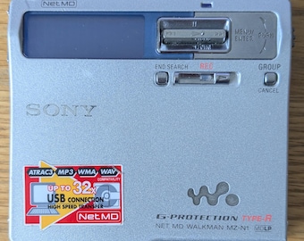 Sony MZ-G750 Minidisc Recorder – Portable MD Walkman With Radio