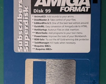 Formato Amiga Disco 101 Superdisco de suscriptor