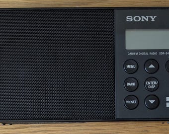 Sony XDR-S40DBP DAB/FM przenośne radio