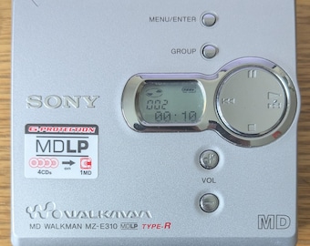 Reproductor de MiniDisc Sony MZ-E310 (defectuoso)