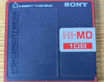 Sony 1GB bekommen beschreibbare MiniDisc Hi-MD