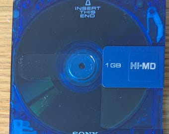 Sony 1GB High Recordable Blank Mini Disc Hi-MD