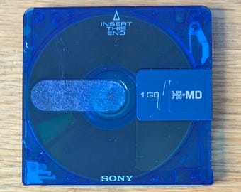 MiniDisc grabable Sony de 1 GB Hi-MD
