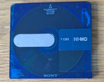 MiniDisc grabable Sony de 1 GB Hi-MD