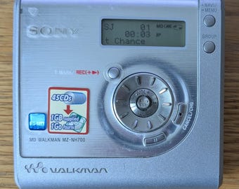 Reproductor de minidisc Hi-MD Sony MZ-NH700