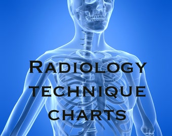 Radiology - Pocket Technique Chart