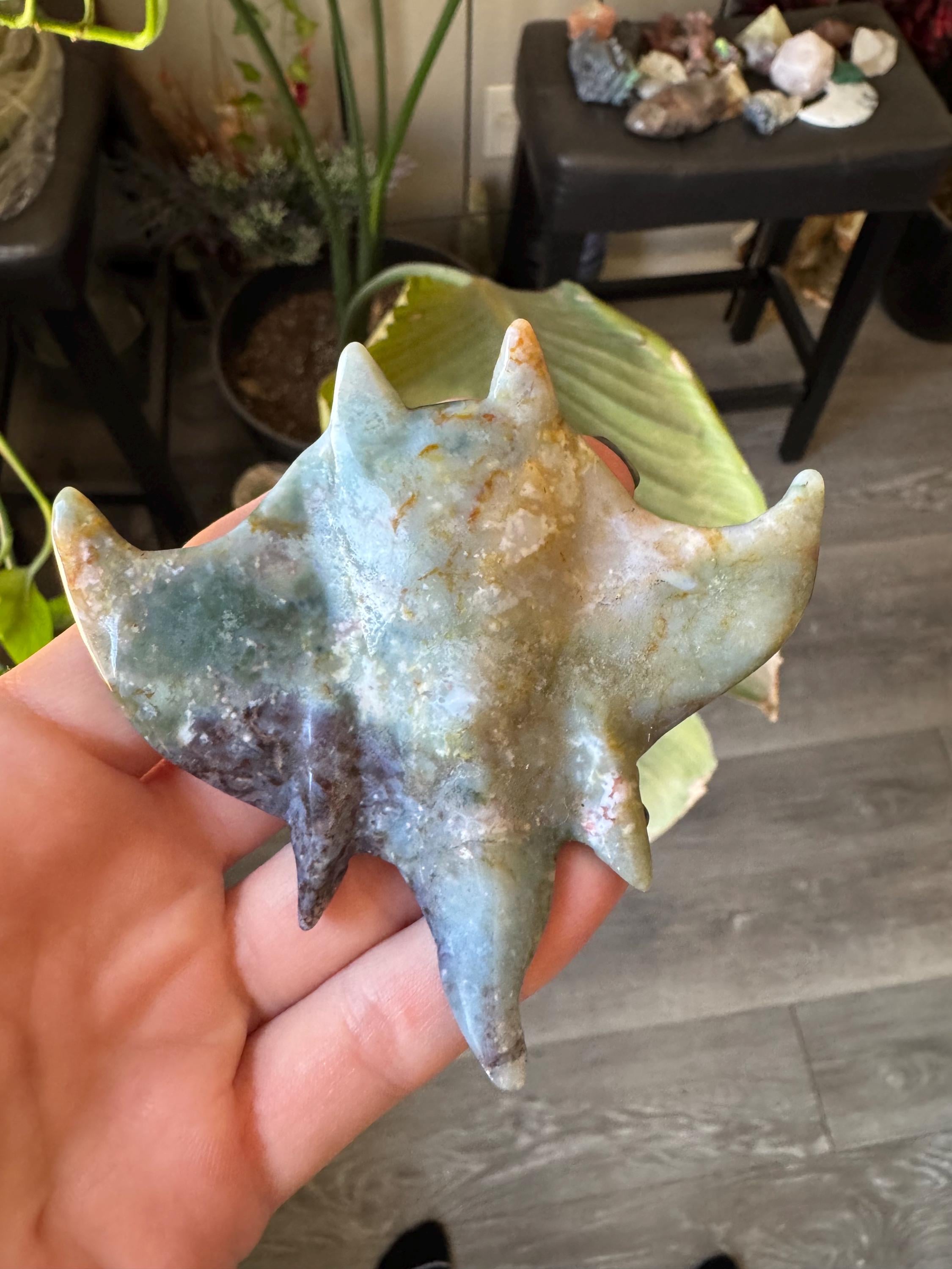 【D】インテリアストーン✴︎オーシャンジャスパー スタンド D】インテリアストーン✴︎オーシャンジャスパー スタンド オーシャン