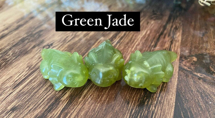 クリスタルアホロートルアソート | 研磨彫刻天然石サラマンダー | 動物