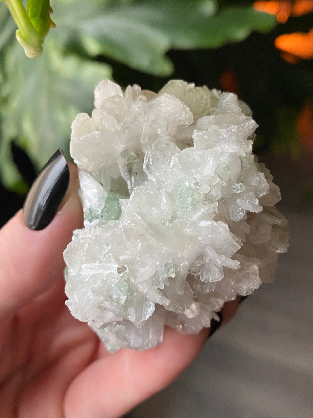 Zeolite Crystal Cluster Natural Raw Rough Heulandite & Green