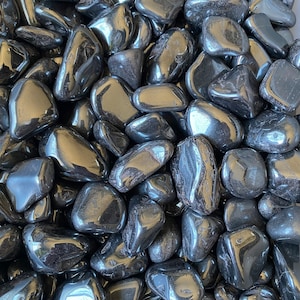 Hematite Tumbled Stone | Natural Hematite Crystal Polished | Pocket Stone |