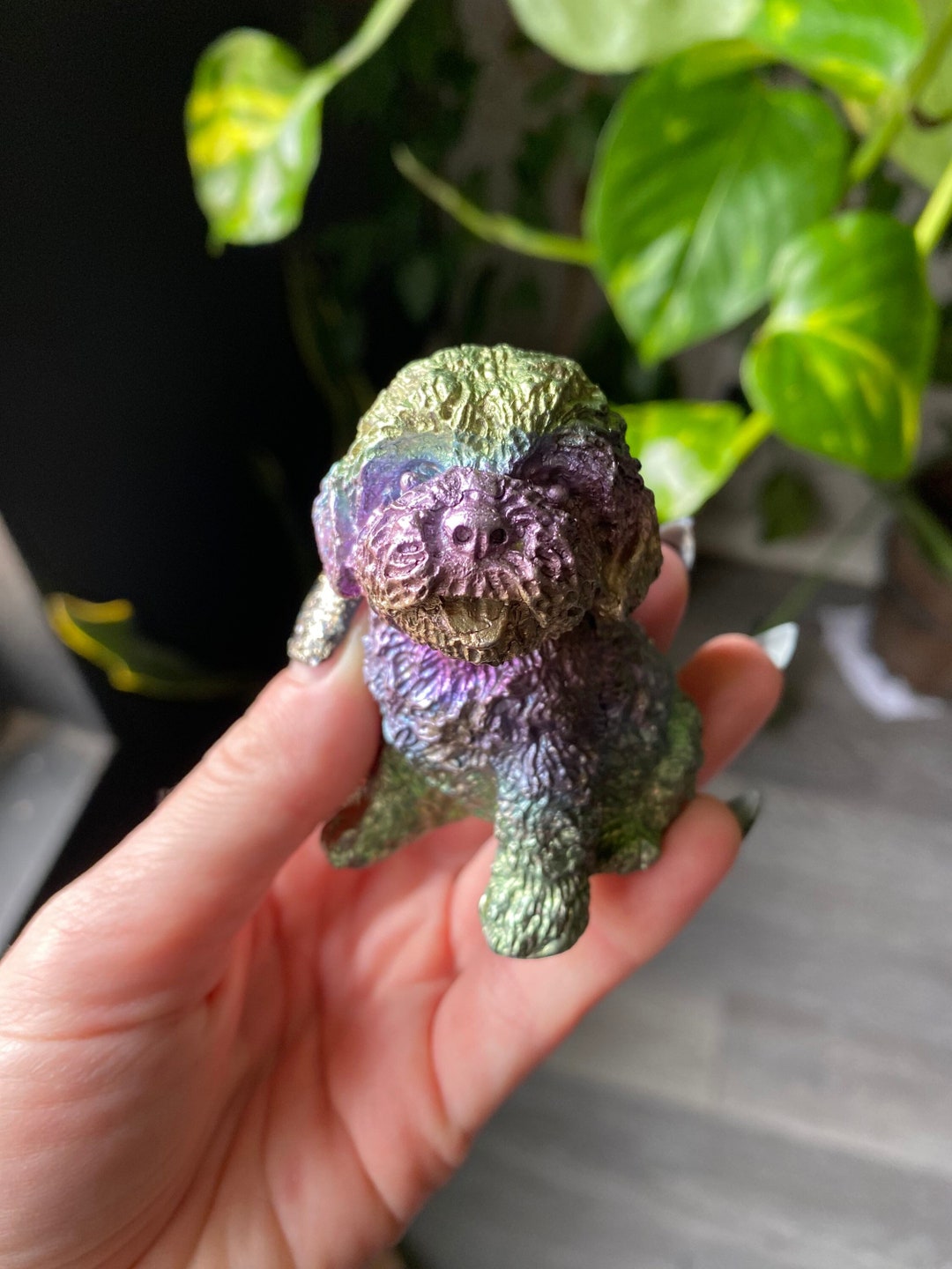 Bismuth Dog Crystal Rainbow Deposit Rainbow Bismuth Poodle Doodle