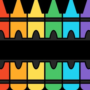 Crayon SVG Back to School