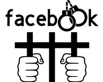 cárcel de facebook SVG y PNG