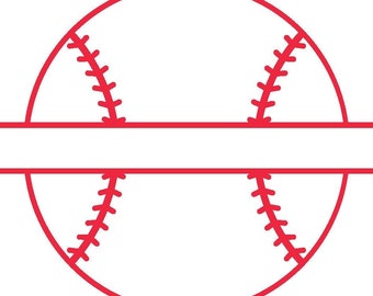 Baseball Split - Etsy