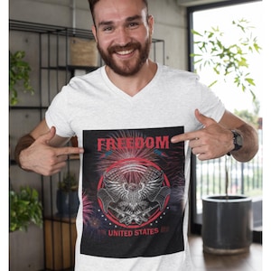 July 4th Freedom PNG and SVG
