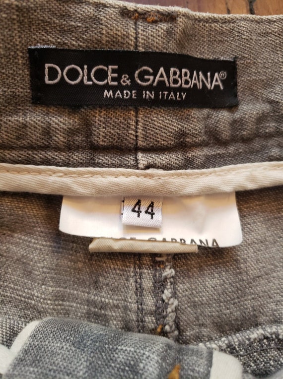 Dolce & Gabbana Designer Jeans with Mesh Accents - image 4