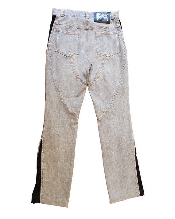 Dolce & Gabbana Designer Jeans with Mesh Accents - image 2