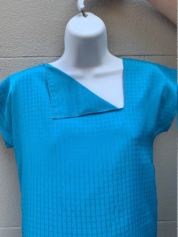 1980s NWT La Boheme Asymmetrical Neckline Top