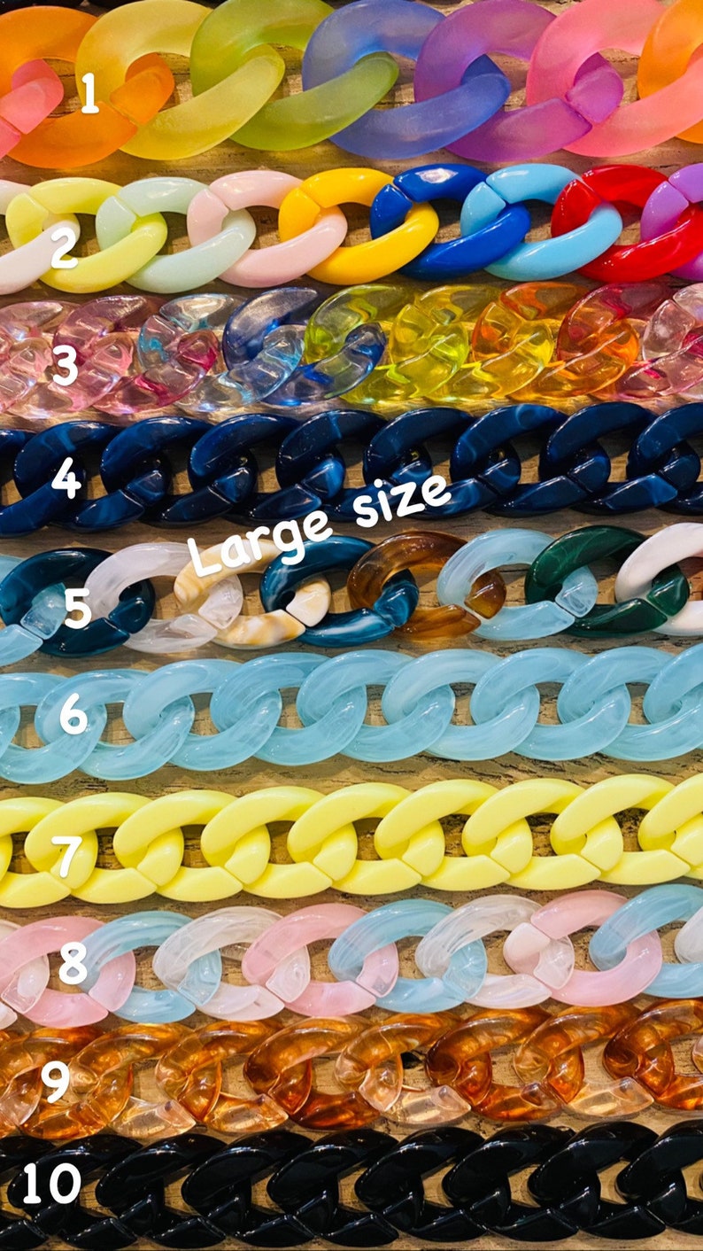 Acrylic Mask Chains