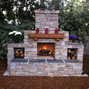 Tortolita Design - DIY Outdoor Fireplace Plan