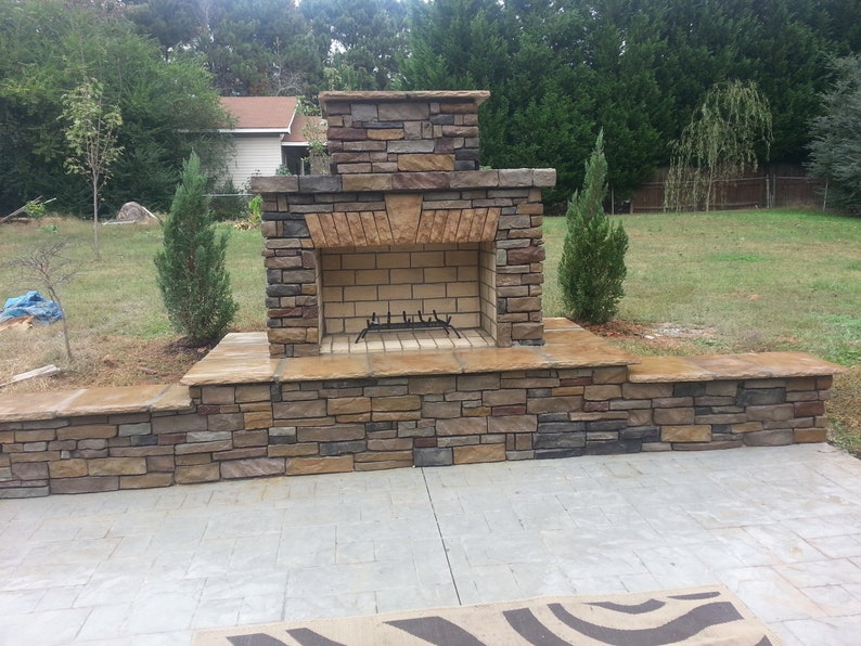 Pima II DIY Outdoor Fireplace Construction Plan image 7