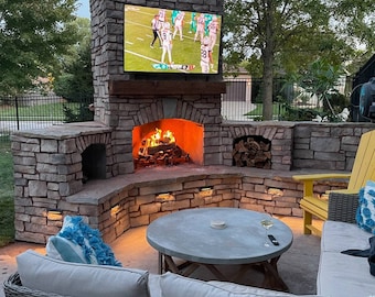 Saguaro DIY Outdoor Fireplace Plan