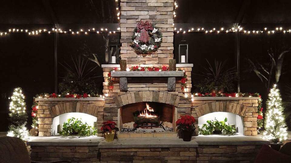 DIY Outdoor Fireplace Construction Plan Fireplace and Voids Etsy