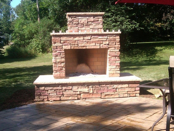 Outdoor Fireplace