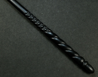 Character Wand in Gabon Ebony