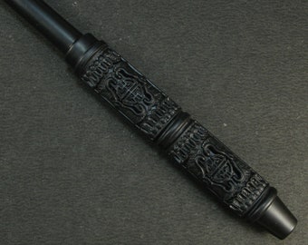 Gabon Ebony Character Wand