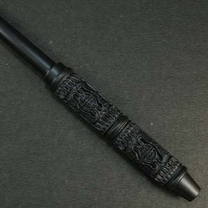 Gabon Ebony Character Wand