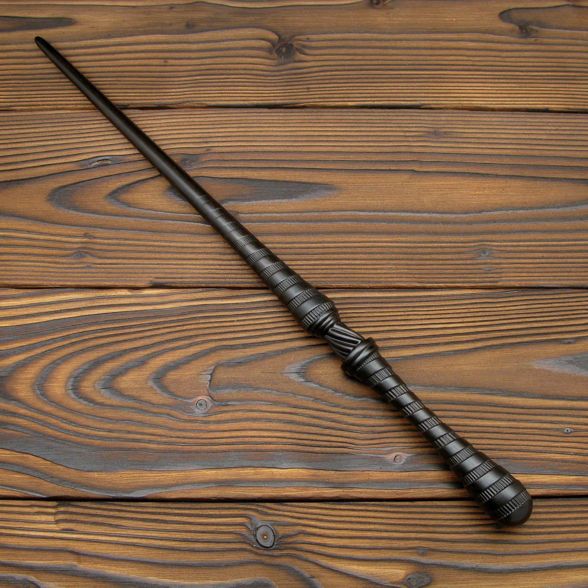 Gabon Ebony Wooden Wand - Etsy