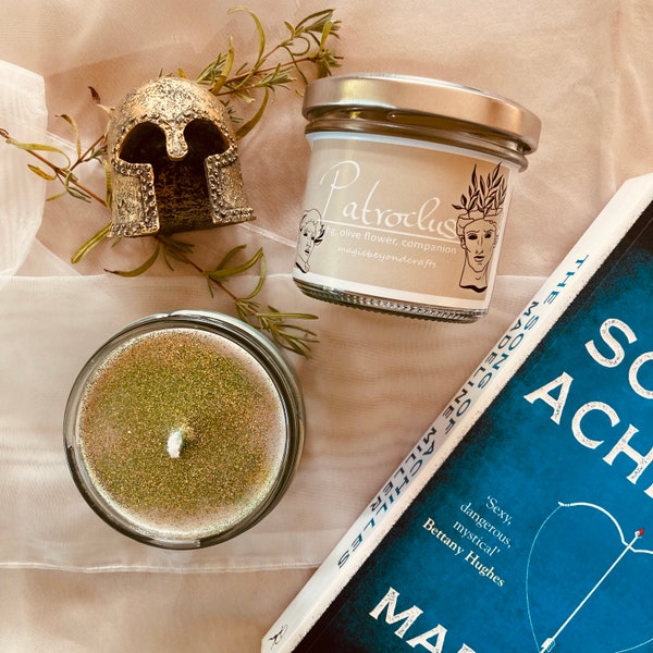Patroclus | bookish candle | soy wax